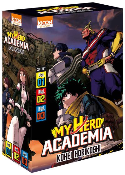 MY HERO ACADEMIA - COFFRET DÉCOUVERTE (TOME 01 À 03) (ÉDITION 2020 ...