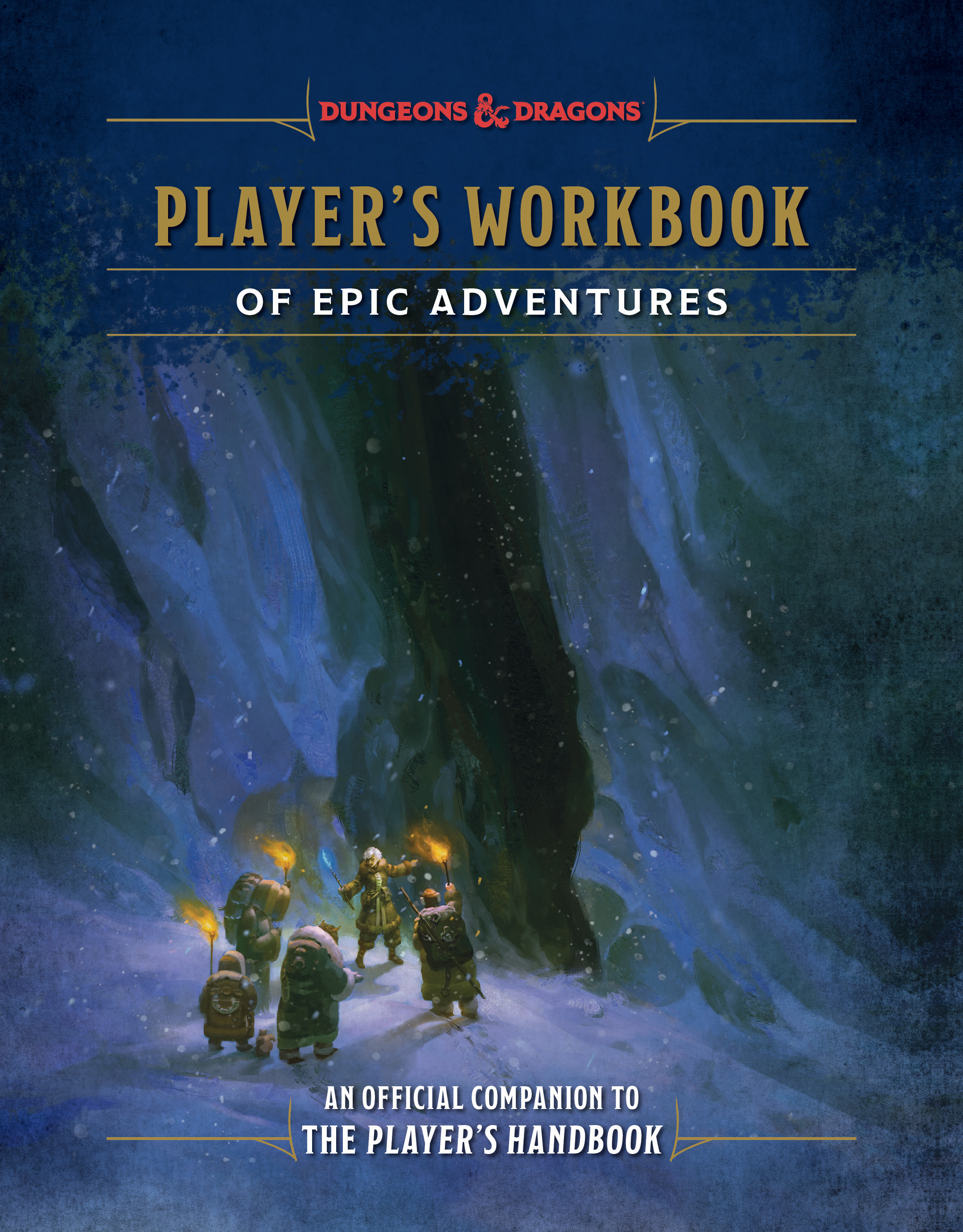 DUNGEONS & DRAGONS - PLAYER'S WORKBOOK OF EPIC ADVENTURES (ENGLISH
