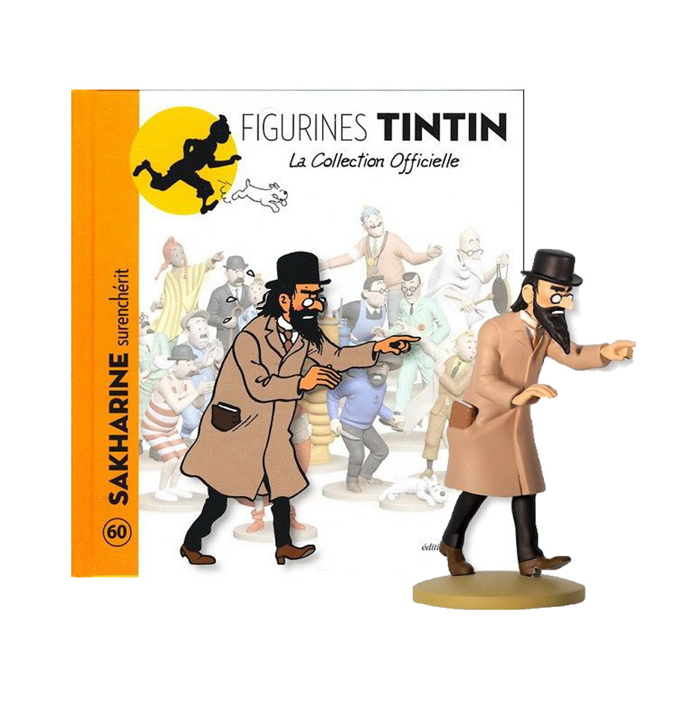 Tintin Figurines Officielle 60 Sakharine: Secret of the Unicorn Model  Figure 