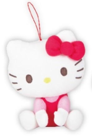 SANRIO - HELLO KITTY WIH RED OUTFIT PLUSH (6)