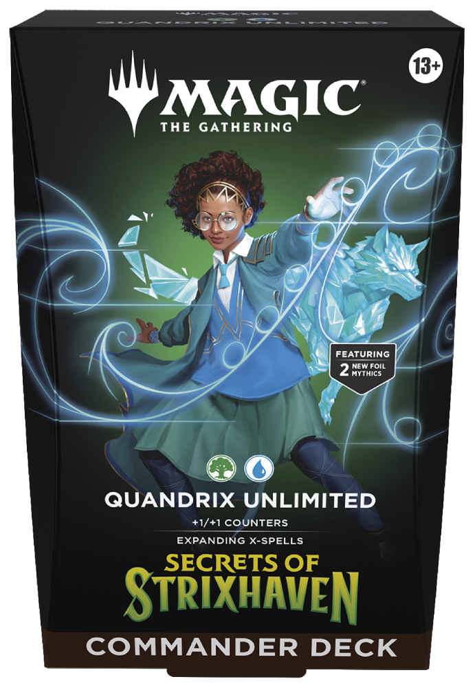 MTG Quandrix Unlimited English 英語版 MAGIC THE GATHERING - QUANDRIX UNLIMITED - COMMANDER DECK (ENGLISH
