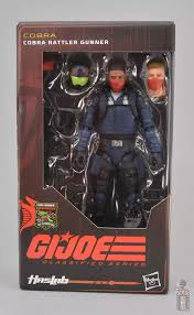 G.I. JOE - FIGURINE GI JOE CLASSIFIED HASLAB COBRA RATTLER GUNNER N ...