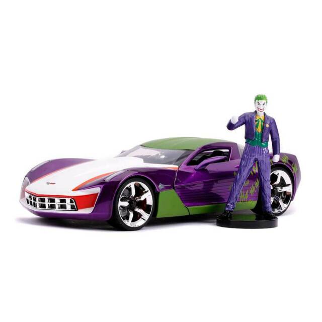 CHEVROLET - CORVETTE STINGRAY WITH THE JOKER - 1/24 - BATMAN