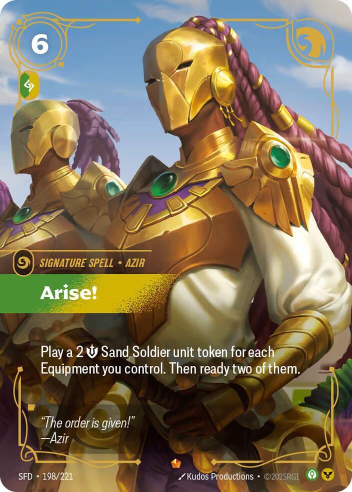 Riftbound - SPIRITFORGED - Arise! Foil