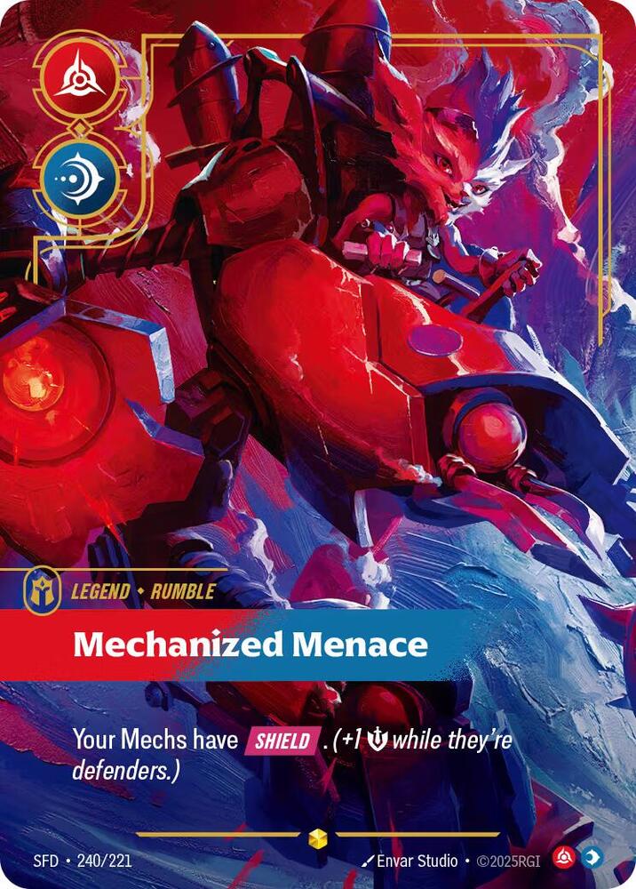 Riftbound - SPIRITFORGED - Rumble - Mechanized Menace