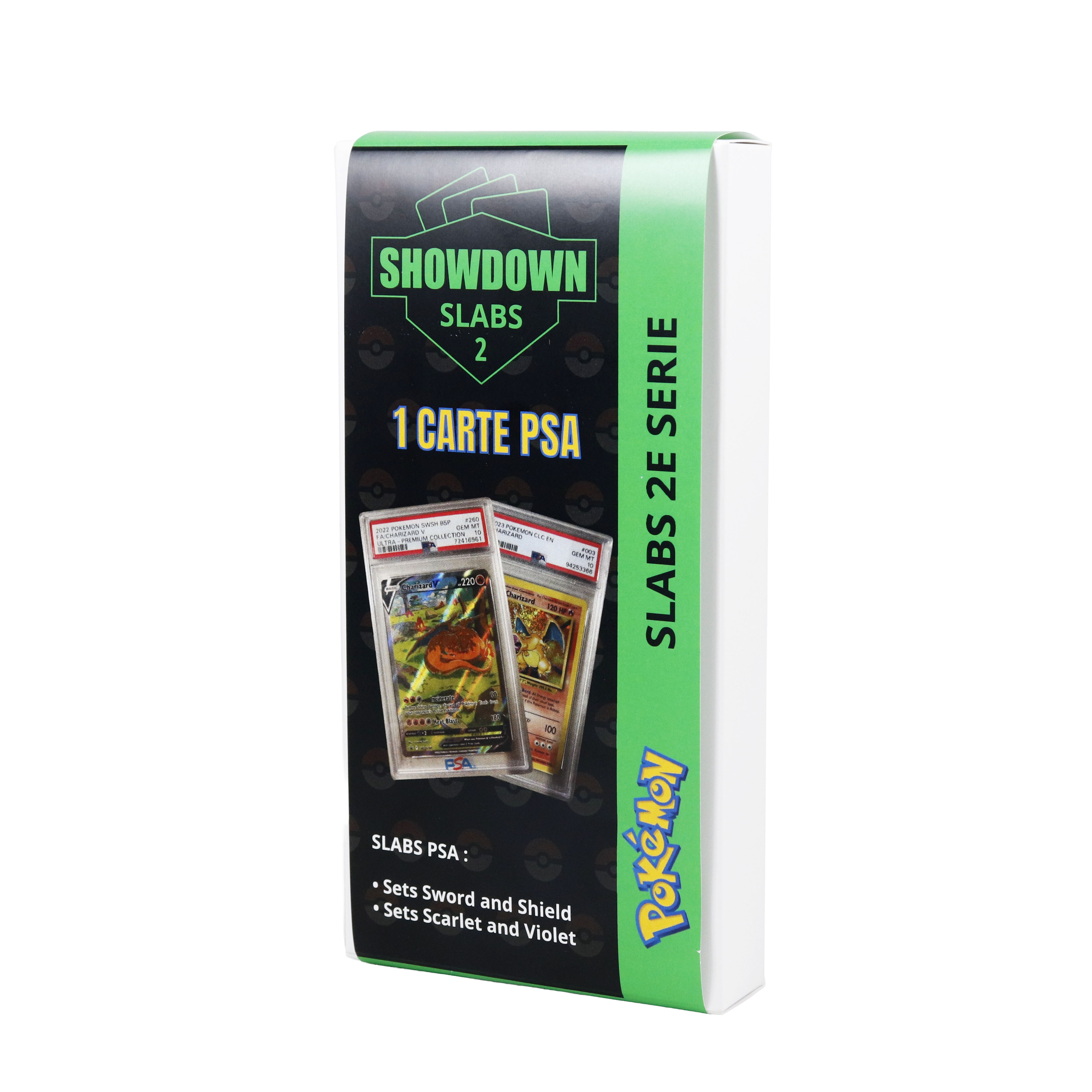 POKEMON - SLABS BLIND BOX - SERIES 2 SS AND SV SET (ENGLISH / JAPANESE) -  SHOWDOWN