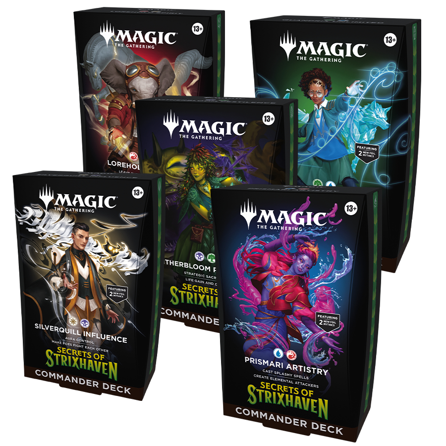 MAGIC THE GATHERING - COMMANDER DECK BUNDLE (ENGLISH) - SECRETS OF