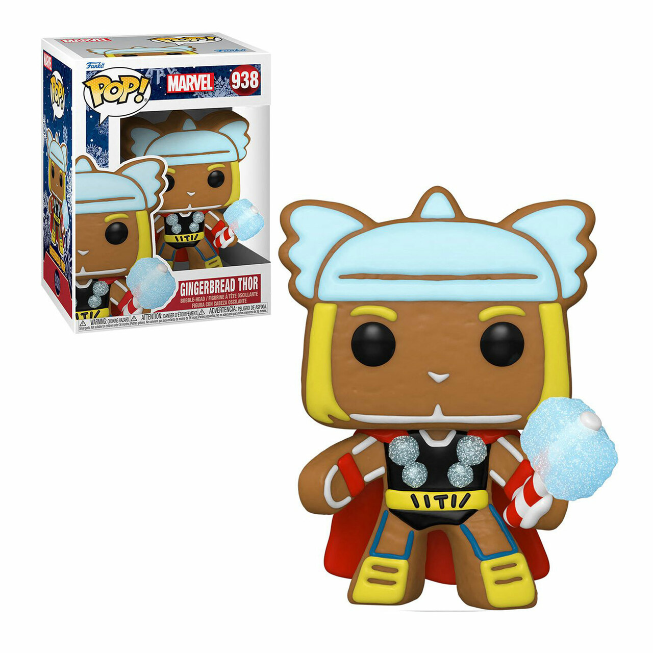 MARVEL - POP! VINYL BOBBLE-HEAD OF GINGERBREAD THOR (4 INCH) 938