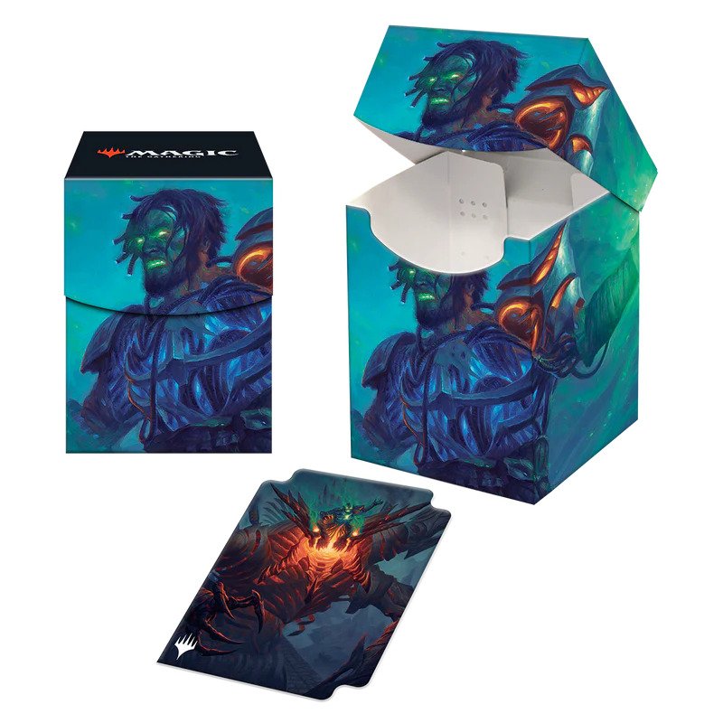 MAGIC THE GATHERING - PLASTIC DECK BOX - MISHRA, CLAIMED BY GIX (100) - THE  BROTHERS WAR