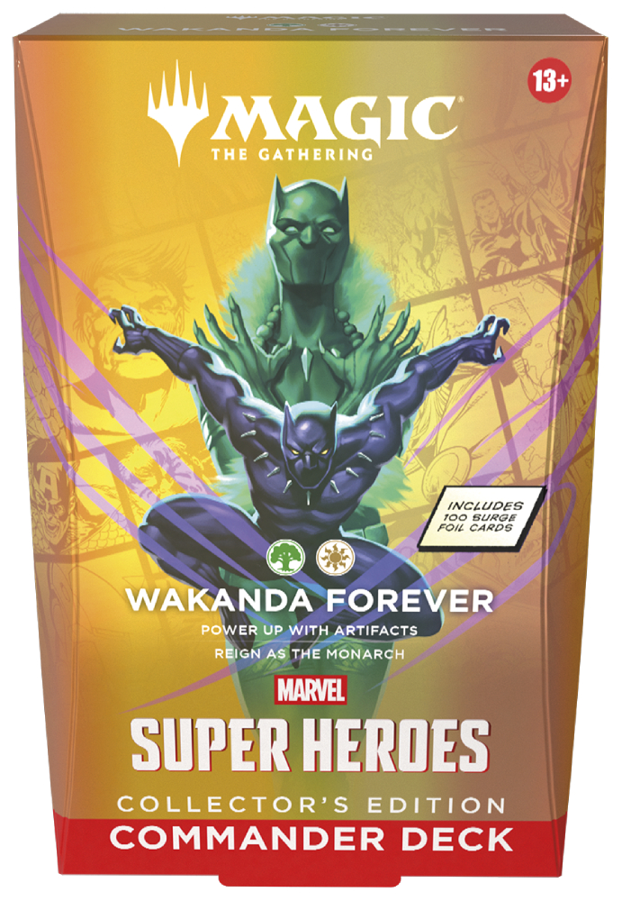 マジック：ザ・ギャザリング MTG Wakanda Forever Collector's Edtion MAGIC THE GATHERING - WAKANDA FOREVER - COMMANDER DECK COLLECTOR