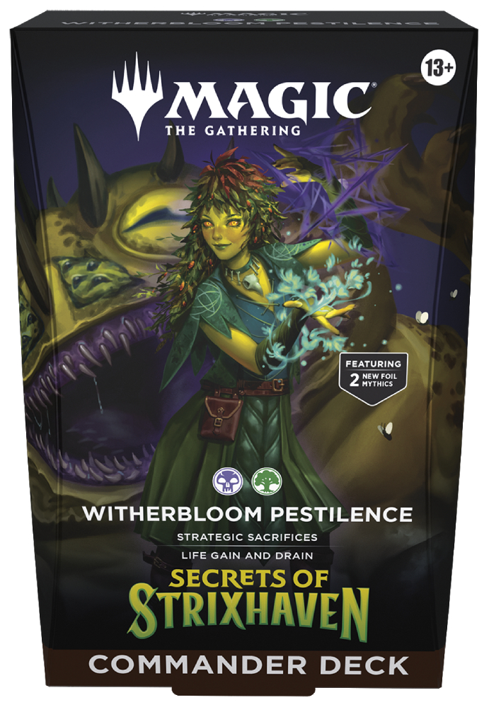 MTG Witherbloom Pestilence English 英語版 MAGIC THE GATHERING - WITHERBLOOM PESTILENCE - COMMANDER DECK