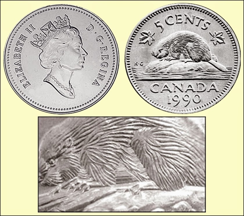 Details about   Canada 1990 Proof 5 Cents Five Cent Beaver Nickel Ultra Heavy Cameo 