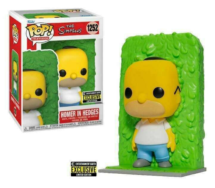 THE SIMPSONS - POP! VINYL FIGURE OF HOMER IN HEDGES (4 INCH) 1252 / POP ...