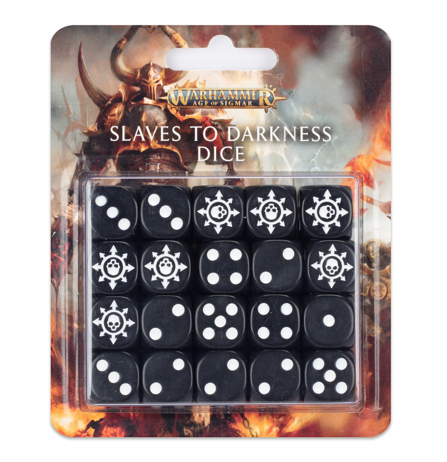 WARHAMMER: AGE OF SIGMAR - DICE SET - SLAVES TO DARKNESS