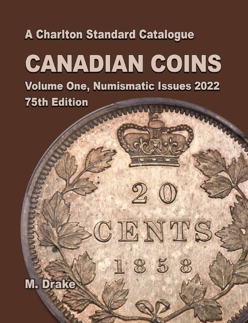 A CHARLTON STANDARD CATALOGUE CANADIAN COINS VOL.1 NUMISMATIC