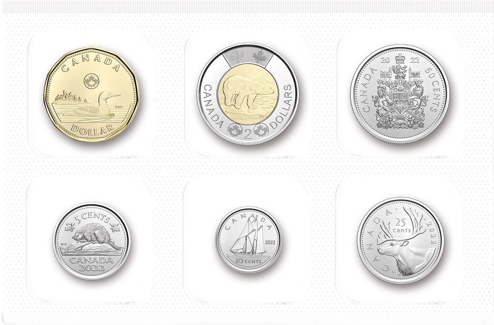 2017 Classic Canadian Uncirculated Set of Coins 