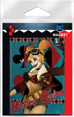 DC COMICS -  DC BOMBSHELLS : HARLEY QUINN CARDED MAGNET