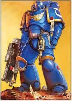 WARHAMMER 40K - AIMANT \'ULTRAMARINES INTERCESSOR'