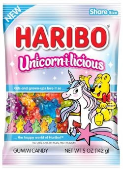 HARIBO -  JUJUBES UNICORN-I-LICIOUS (142G)