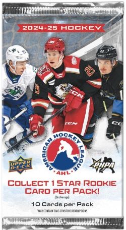 2024-25 HOCKEY -  UPPER DECK AHL - HOBBY (P10/B12)