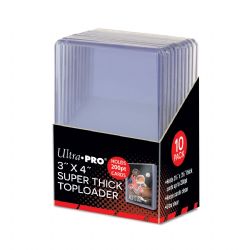 Ultra Pro - Protèges Cartes - Toploader Transparent Regular Ultra Clear 3x4 Par 25