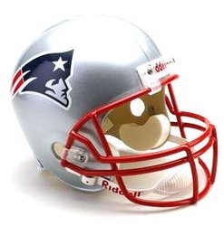 New England Patriots 1982-1989 Riddell NFL Speed Throwback Mini Helmet