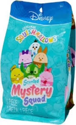 SQUISHMALLOWS - PELUCHE DISNEY MYSTÈRE PARFUMÉE (12 CM) -  MYSTERY SQUAD