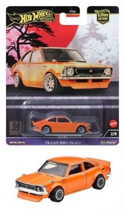 HOT WHEELS PREMIUM -  TOYOTA - COROLLA LEVIN 1972 -  CAR CULTURE 2/5