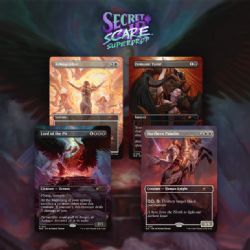 MAGIC THE GATHERING - THE GODZILLA LANDS - FOIL EDITION - SECRET LAIR