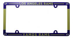 RAMS DE LOS ANGELES - CONTOUR DE PLAQUE D\'IMMATRICULATION