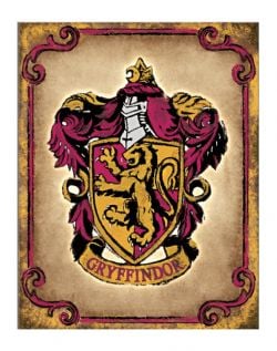 HARRY POTTER -  METAL POSTER 