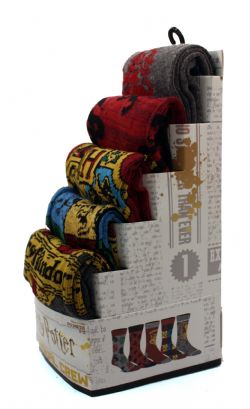 HARRY POTTER - 5 PAIRES DE BAS MAISONS DE POUDLARD