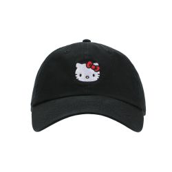 SANRIO - BLACK HELLO KITTY CAP