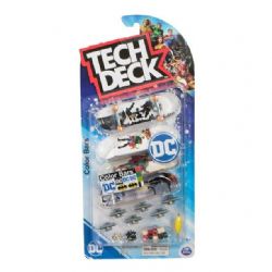 TECH DECK - DC -  ENSEMBLE DE 4 PLANCHES