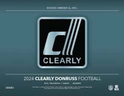 2024 FOOTBALL -  PANINI CLEARLY DONRUSS - HOBBY BOX