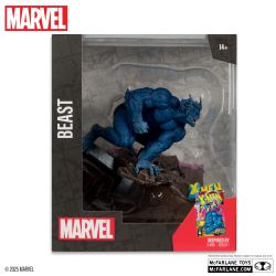 MARVEL - FIGURINE DE BLACK PANTHER AVEC SCÈNE (MARVEL KNIGHTS #4) 1/10