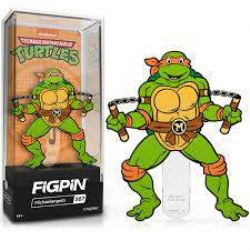 TORTUES NINJAS - TORTUES NINJAS -  ÉPINGLETTES DE MICHEALANGELO (5CM) -  FIGPIN TORTUES NINJAS 567