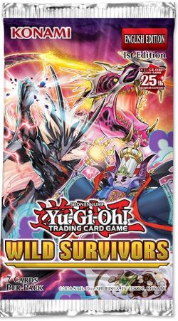 YU-GI-OH! -  WILD SURVIVORS - BOOSTER PACK (ANGLAIS)