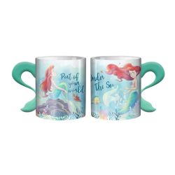 DISNEY - MUG ARIEL EN FORME 3D - UNDER THE SEA -  LA PETITE SIRÈNE