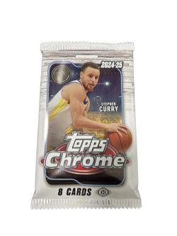 2024-25 BASKETBALL -  TOPPS CHROME - HOBBY (P8/B12)