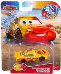 CARS -  LIGHTNING MCQUEEN 1/55 -  COLOR CHANGERS