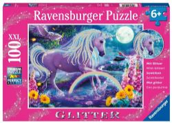 RAVENSBURGER - LICORNE SCINTILLANTE (100 PIÈCES XXL) - 6 ANS+