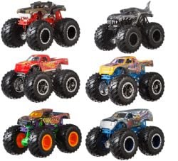 HOT WHEELS -  MONSTER TRUCKS - MODELE ALÉATOIRE - 1:64 CAMION