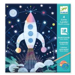 CARTES À GRATTER - MISSION COSMIQUE