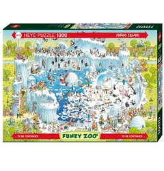 HEYE MISHMASH 2000 & FUNKY ZOO 1000 未開封！ Funky Zoo: Cosmic Habitat 1000 Piece Jigsaw Puzzle by Heye