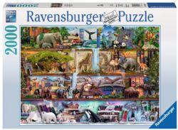 RAVENSBURGER - MAGNIFIQUE MONDE ANIMAL (2000 PIÈCES)