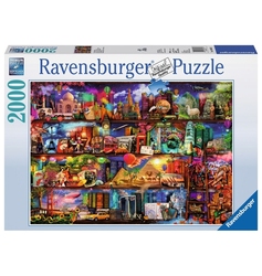 RAVENSBURGER - LE MONDE DES LIVRES (2000 PIÈCES)