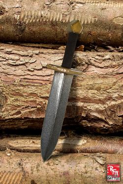 DAGUES - DAGUE MÉDIÉVALE SIMPLE (40 CM) -  PRÊTE POUR LE COMBAT
