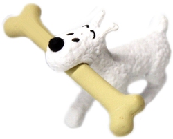 TINTIN - MILOU/BONE WALKINGFIGURE (3 1/2)