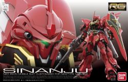 GUNDAM - RG - GUNDAM UNICORN - MSN-06S SINANJU - 1/144 -  REAL GRADE